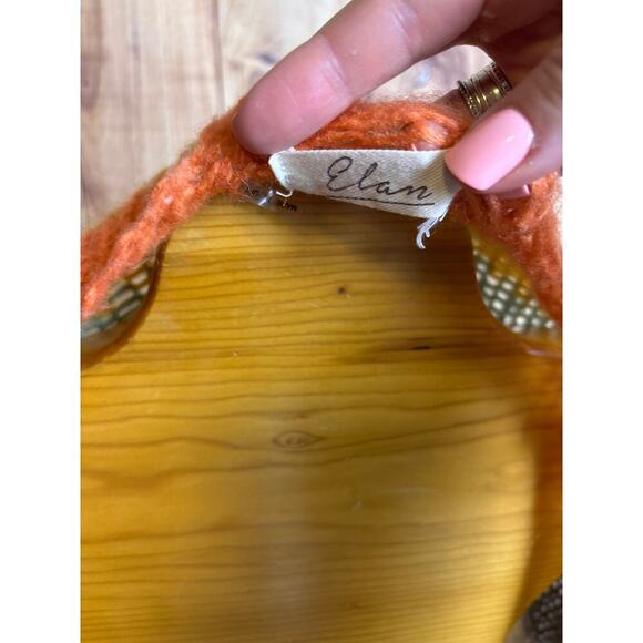 Elan Loose Oversized Knit Striped Cardigan Sweater Size O/S - Picture 5 of 9